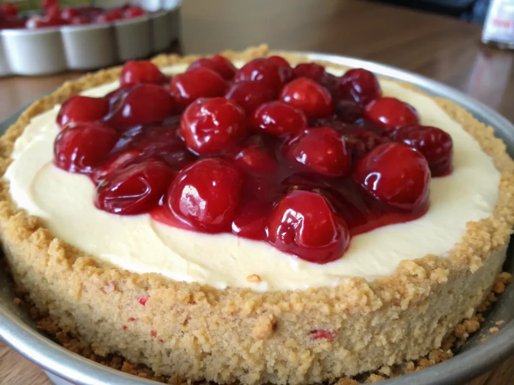 Cherry cheesecake recipe