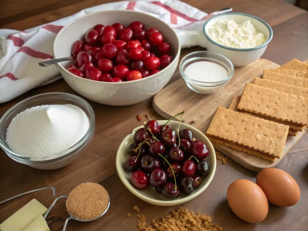 Cherry cheesecake recipe